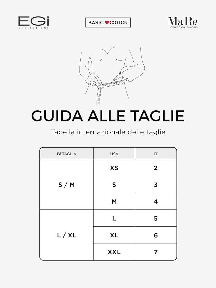 Egi Canotta Costine Lana Merinos Spalla Larga Termica Pizzo