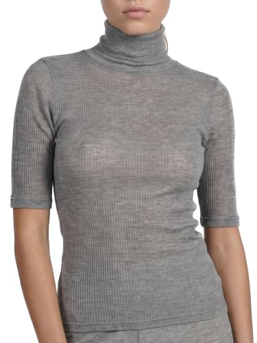 Egi 5339 dolcevita donna cashmere modal Bianco S-M