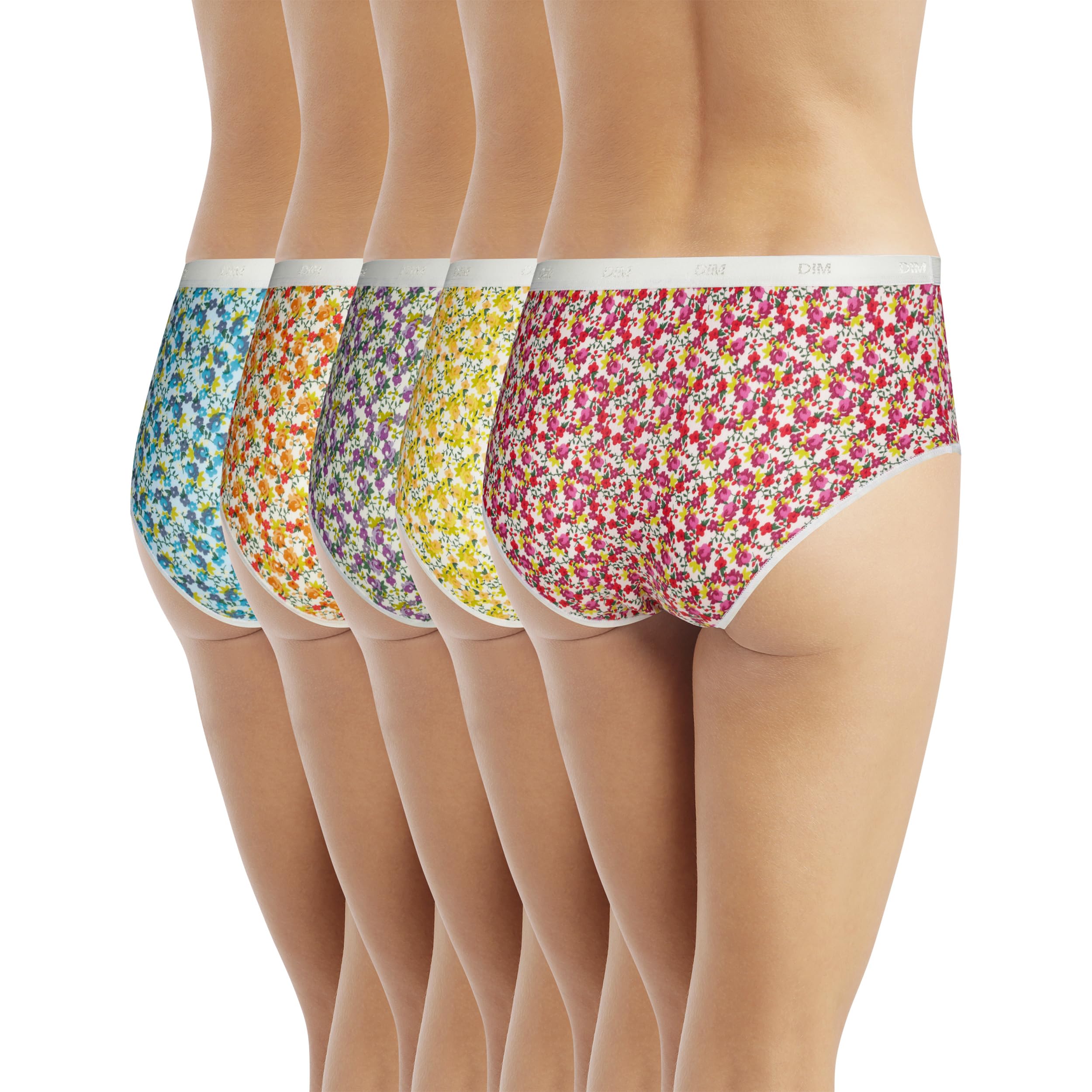 DIM Pockets boxer donna cotone x5 fiori clairiere
