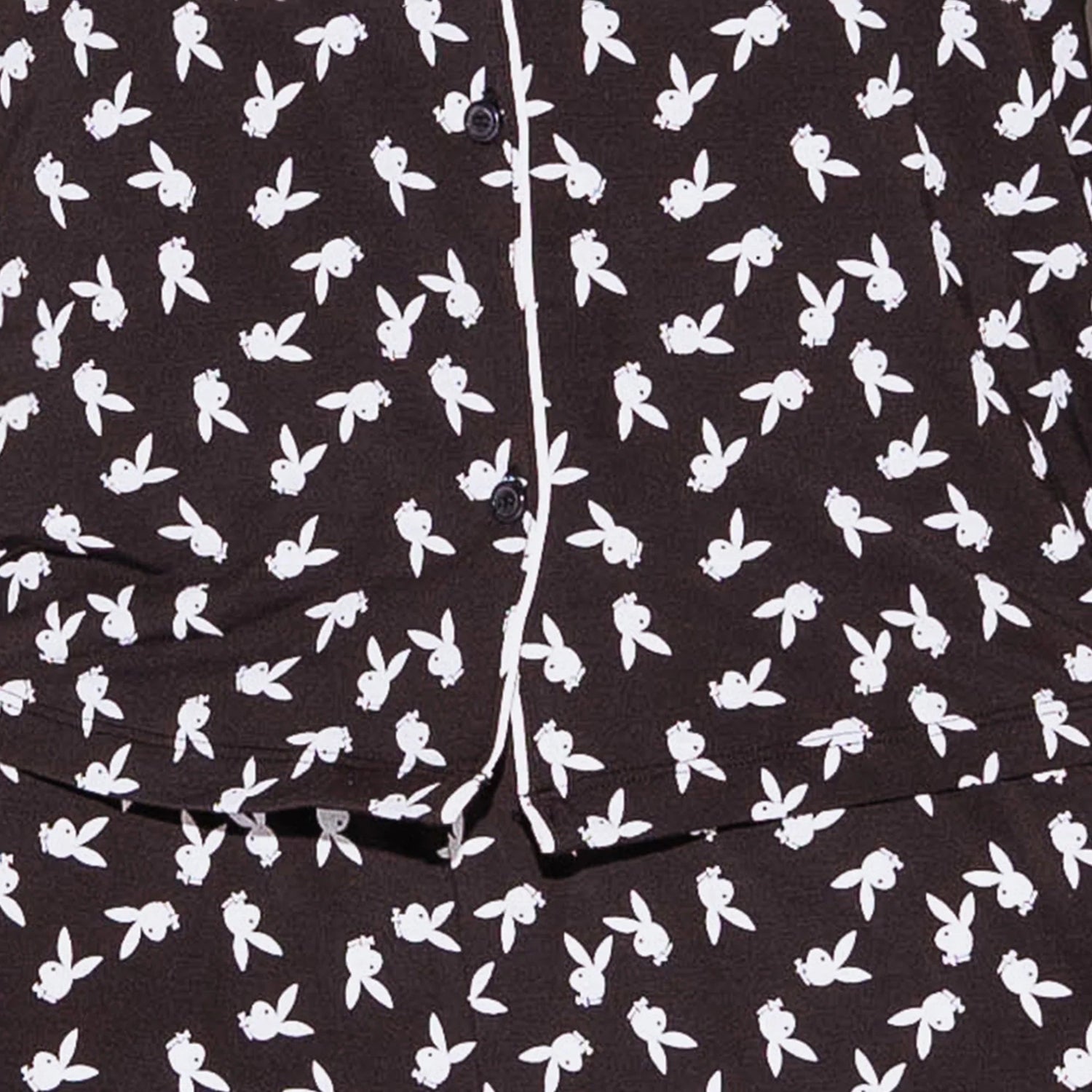 Playboy Slumber Bunny Pigiama Nero Modal