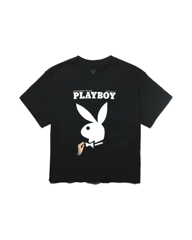 Playboy January 1974 t-shirt corta donna cotone