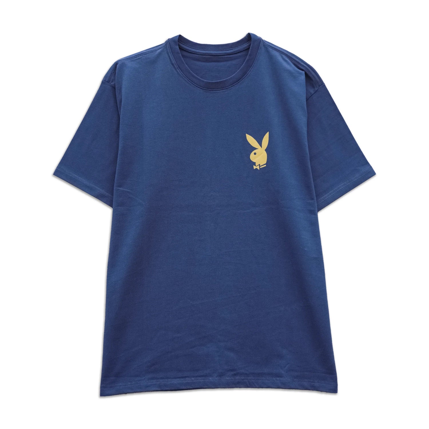 Playboy Pamela Cover t-shirt blu navy cotone