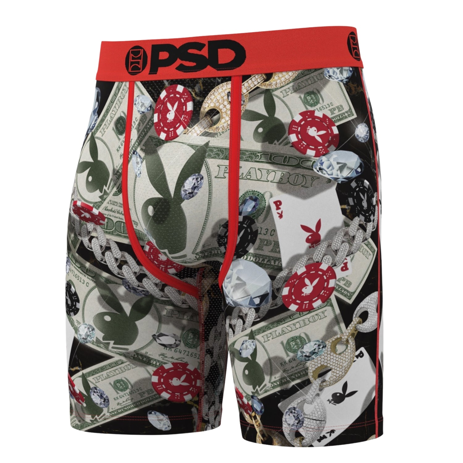 Playboy PSD Bet Brief boxer multicolore micromesh 7 pollici