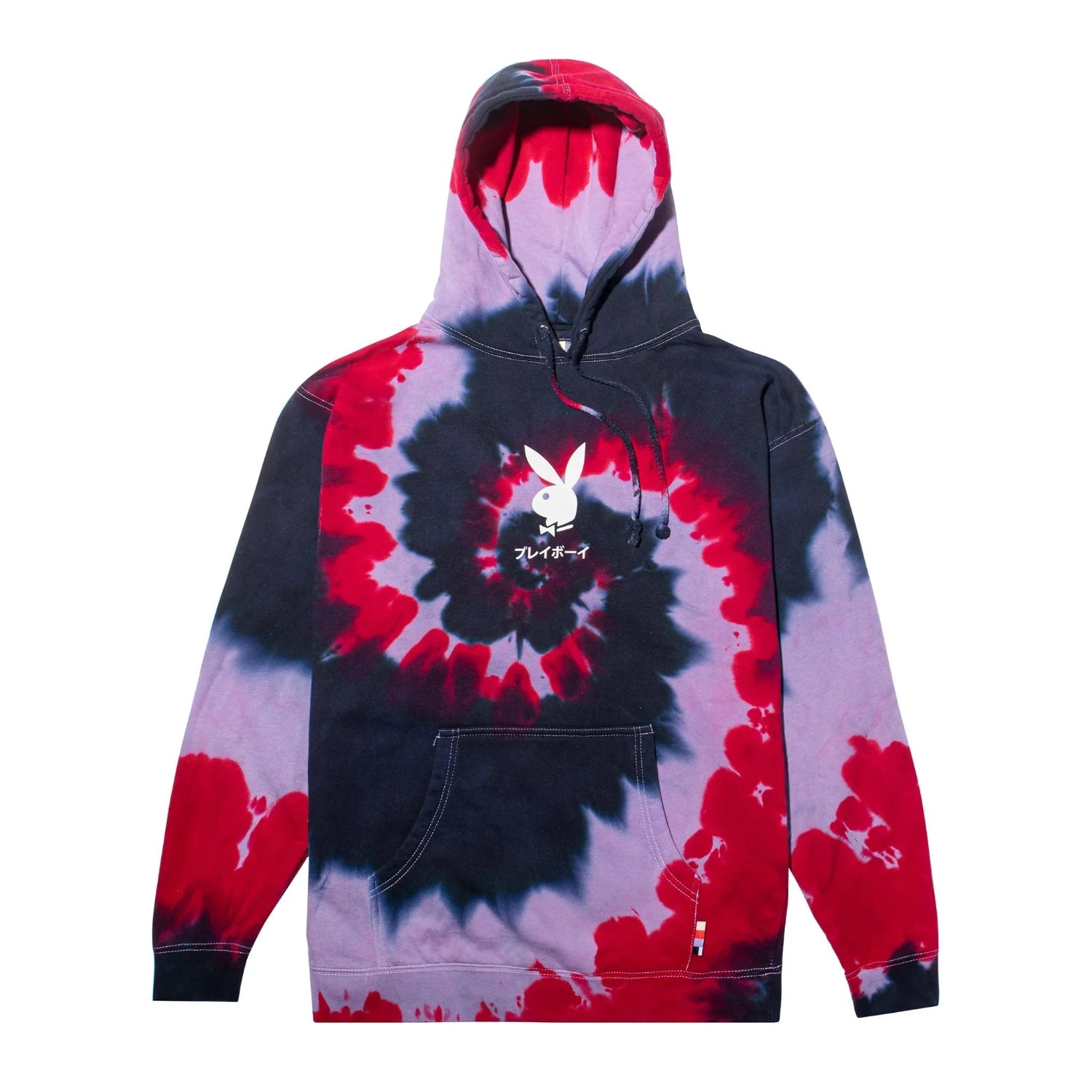 Playboy Tokyo Club felpa tie-dye viola Purple Passion