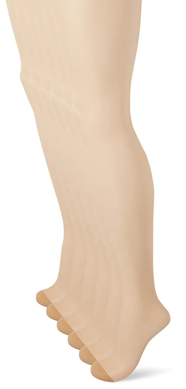 DIM Mes Essentiels Voile Collant Donna Lycra 6 Pezzi