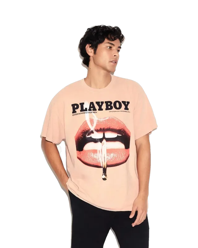 Playboy Cover 2013 T-Shirt Unisex Cotone Nera