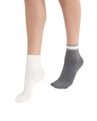DIM Skin Calzini Donna Blu Acquerello Pacco da 2