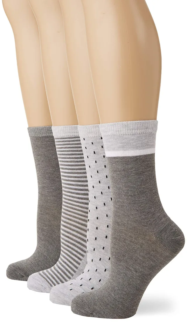 Dim Ecodim calze cotone donna x4 traspiranti