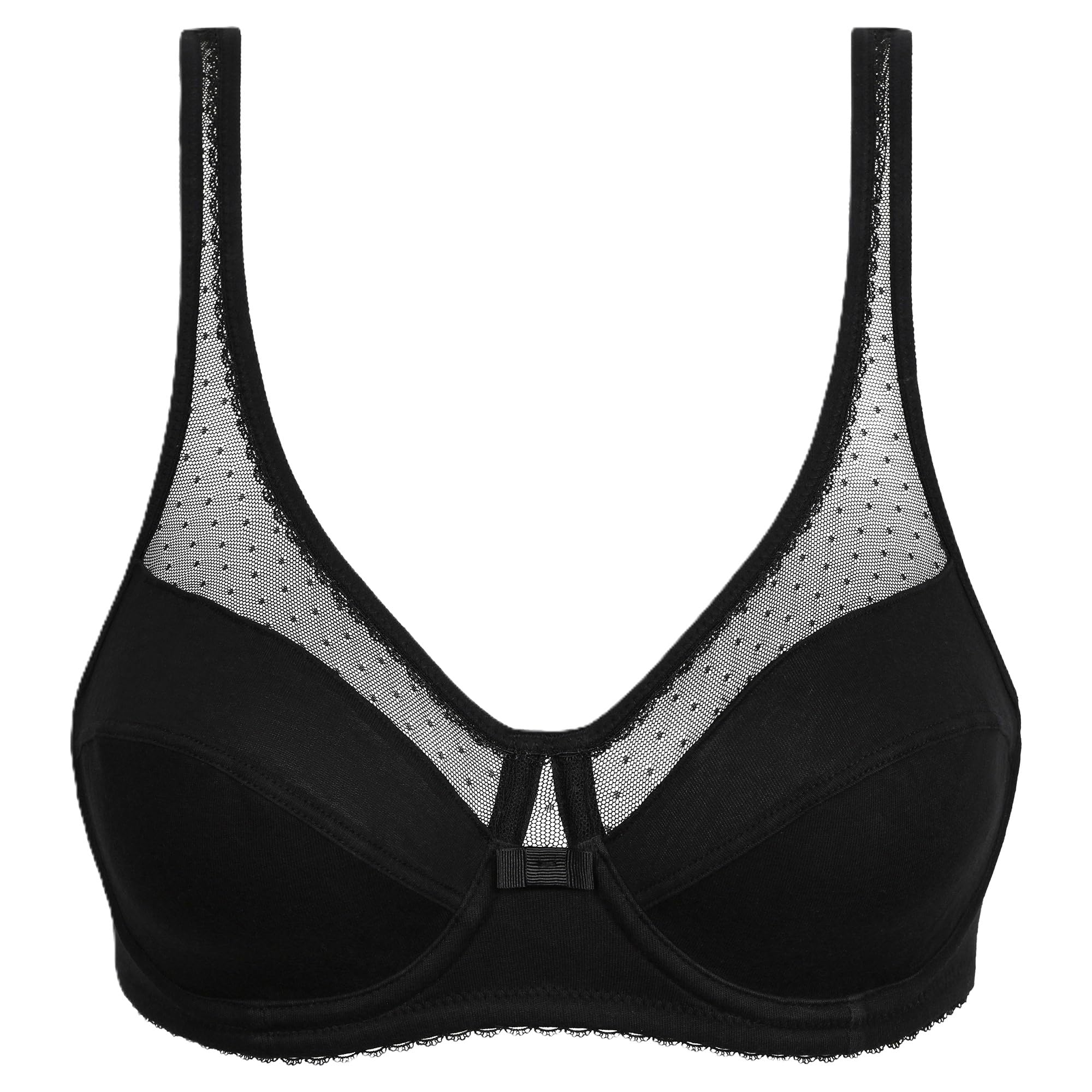 DIM Generous Cotone Bio Reggiseno 4D x1 Ferretto Coppe Lisce