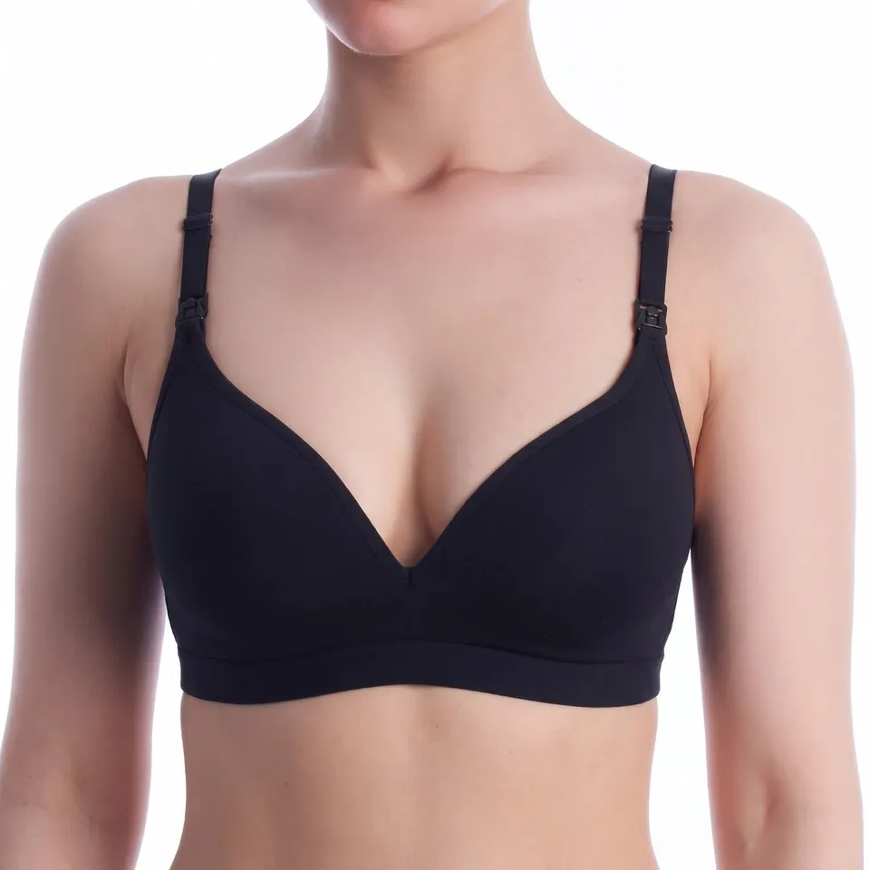 DIM Multiway Bra reggiseno allattamento nero senza ferretto