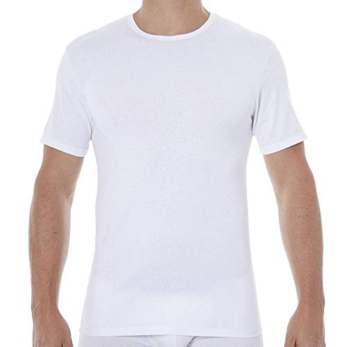 Dim T-shirt uomo scollo a U pacco 2 in cotone