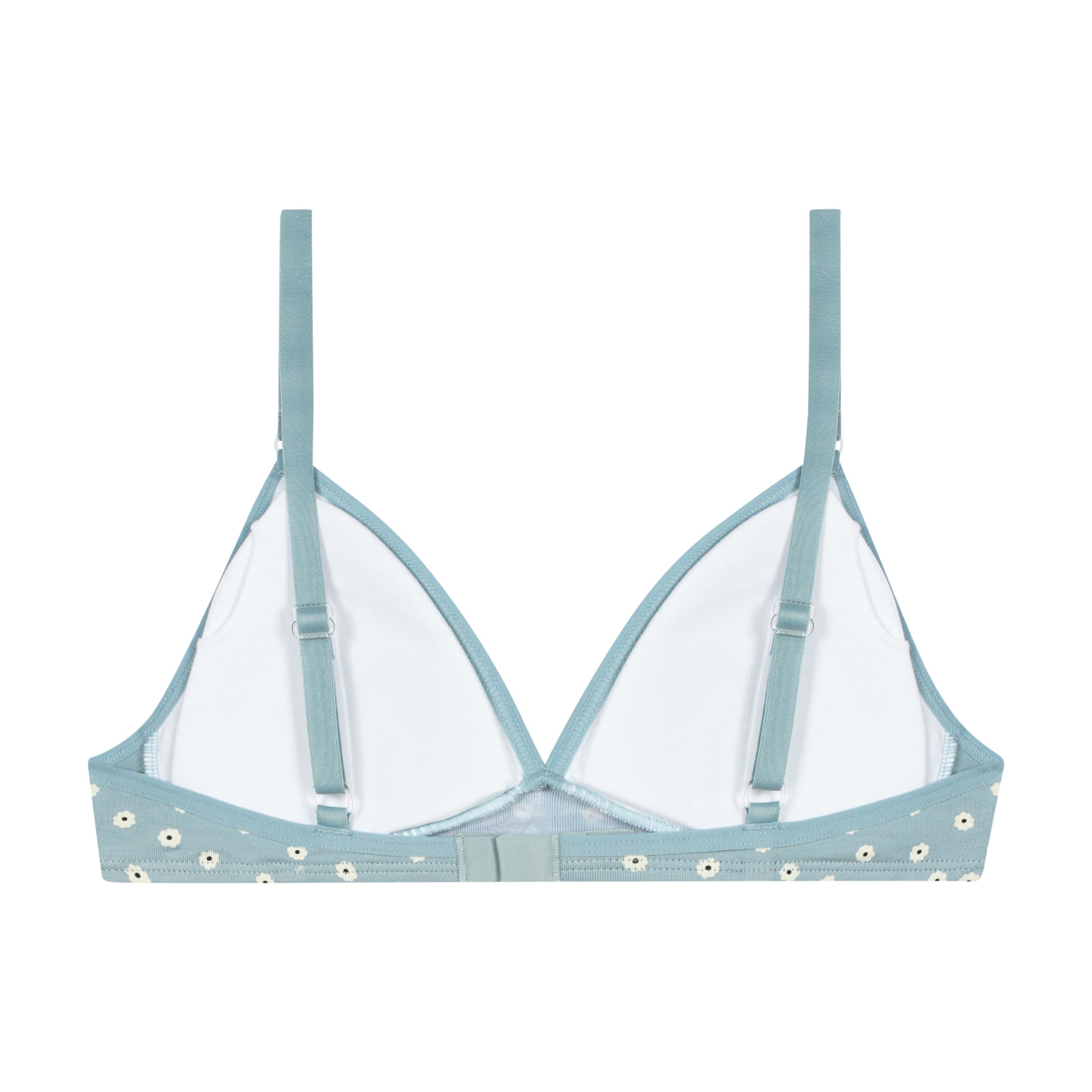 DIM Les Pockets reggiseno ragazza triangolo blu 00A cotone