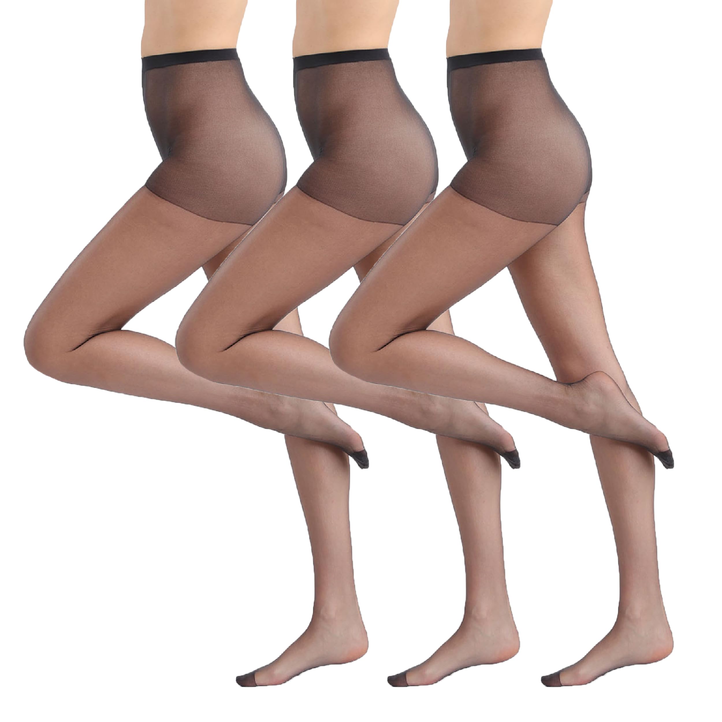 DIM Mes Essentiels Voile collant donna S beige pacco 3 velati