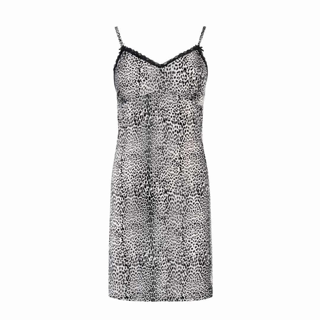 René Rofé Robe and Chemise sottoveste con vestaglia fantasia