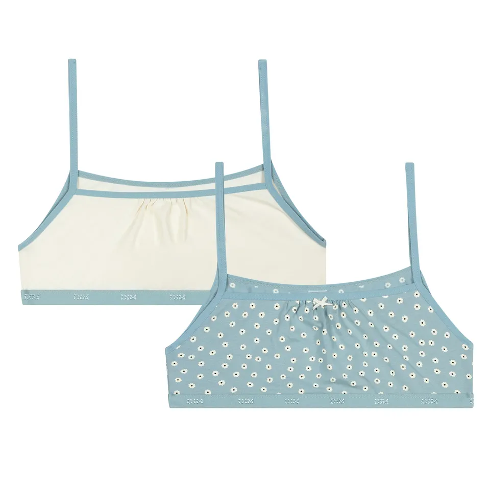 DIM reggiseno bambina cotone 10 anni fantasia