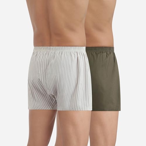 DIM Morbido Cotone boxer uomo elasticizzato fantasia 2P