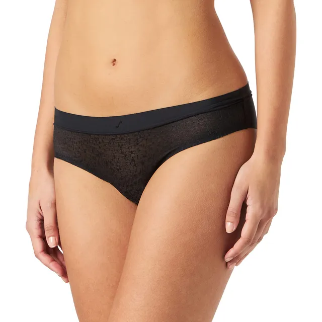 sloggi Superb Cheeky Hipster slip XS nero liscio