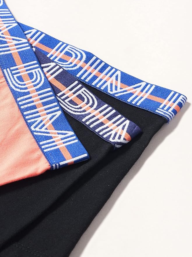 DIM Ecodim boxer ragazzo x6 blu/nero/arancio 10 anni cotone