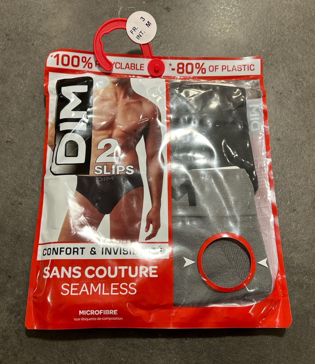 DIM Senza Cuciture Micro slip uomo x2 ultraleggeri