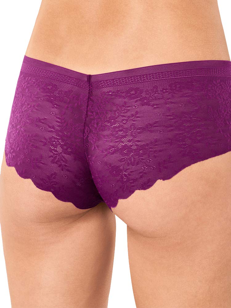 sloggi Zero Lace Short mutande donna viola pizzo
