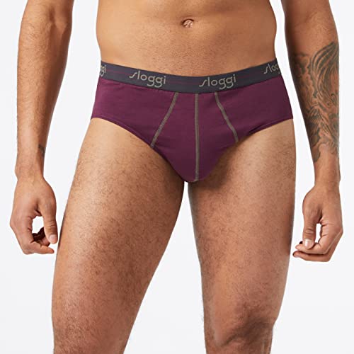 sloggi Start Midi slip uomo 2 pack viola taglia 8