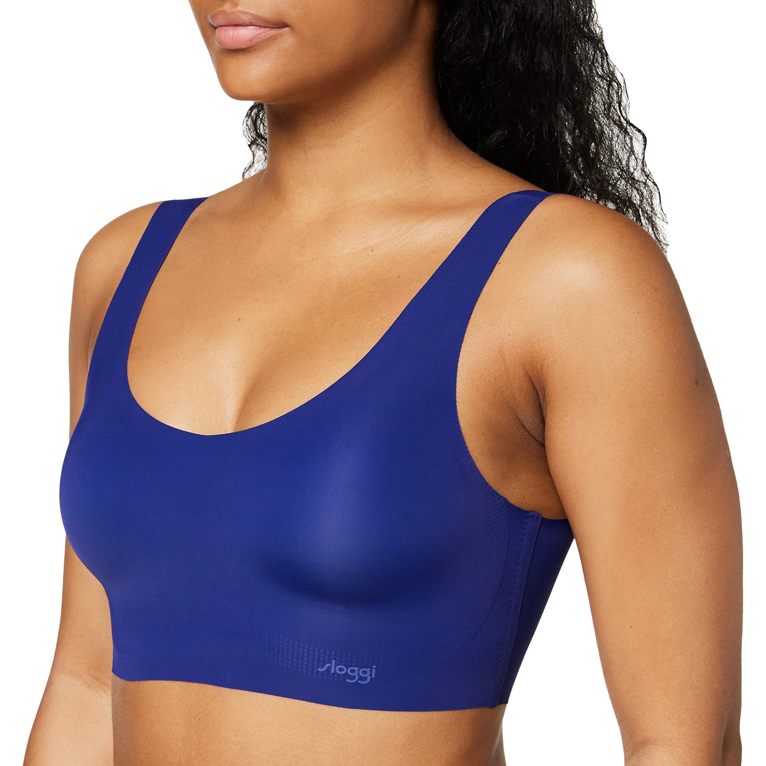 Sloggi Zero Feel Top EX corsetto blu senza cuciture