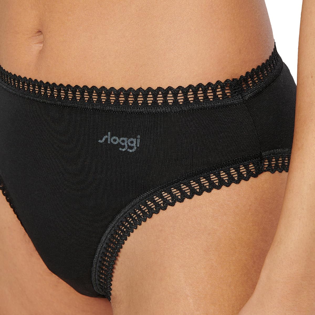 Sloggi Basic+ slip donna blu scuro 3 pezzi cotone