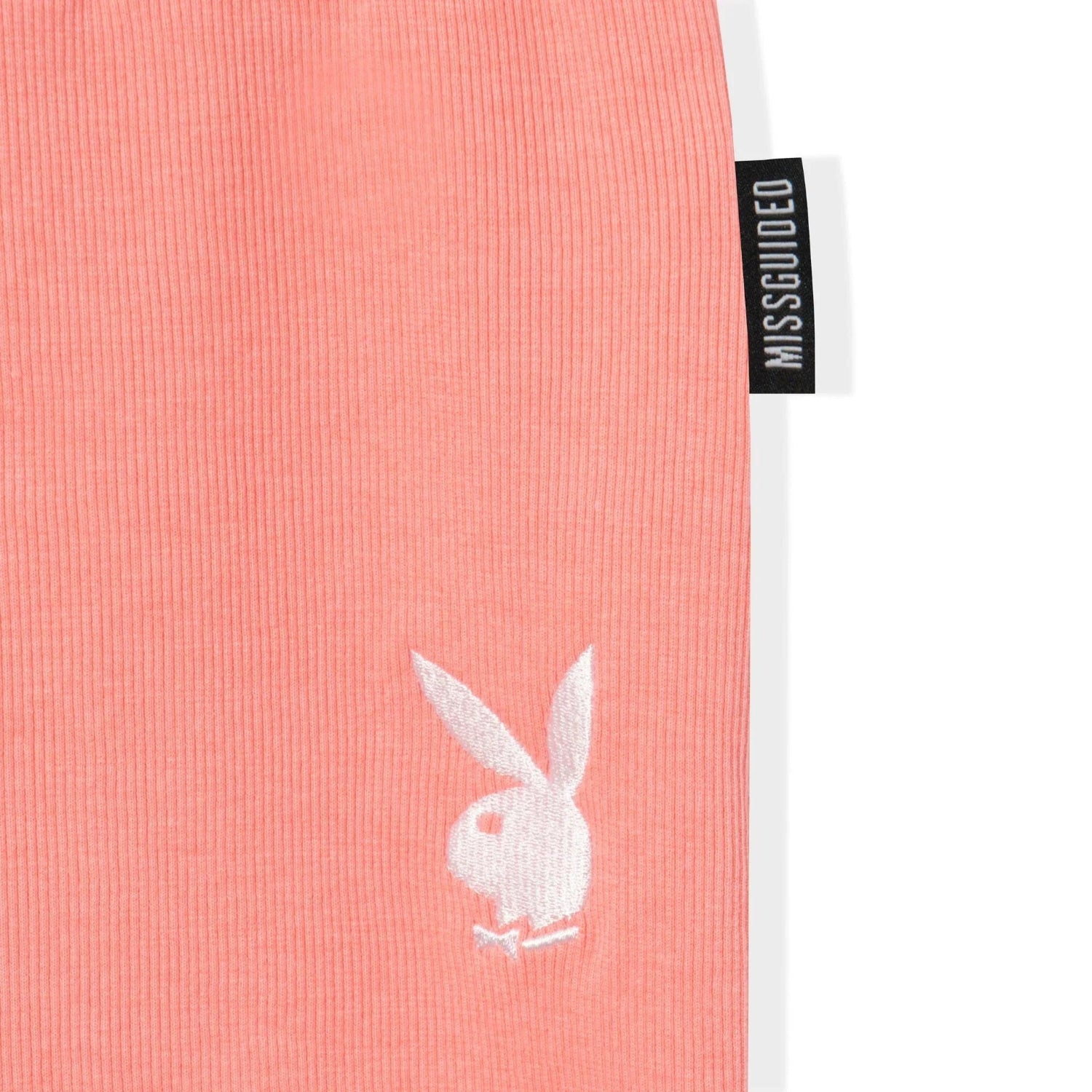 Playboy Classic shorts biker neri vita alta costine