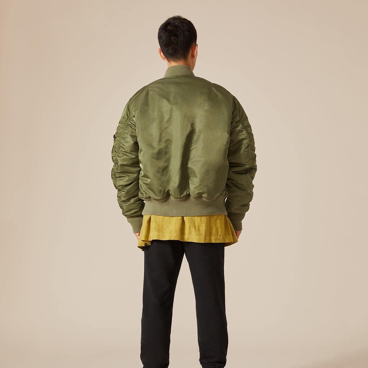Playboy Alpha Industries giubbotto MA-1 reversibile nylon