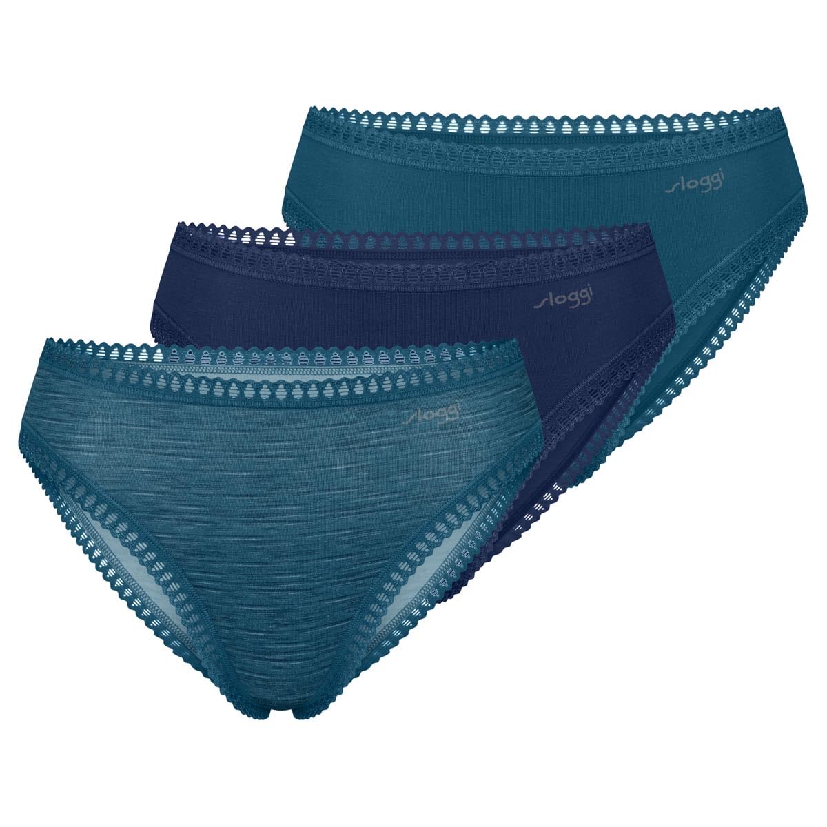 Sloggi Basic+ Tai slip donna bianco cotone taglia vera
