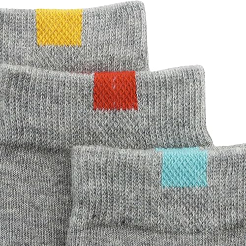 DIM Ecodim calzini bambini grigio chiaro 5 paia cotone