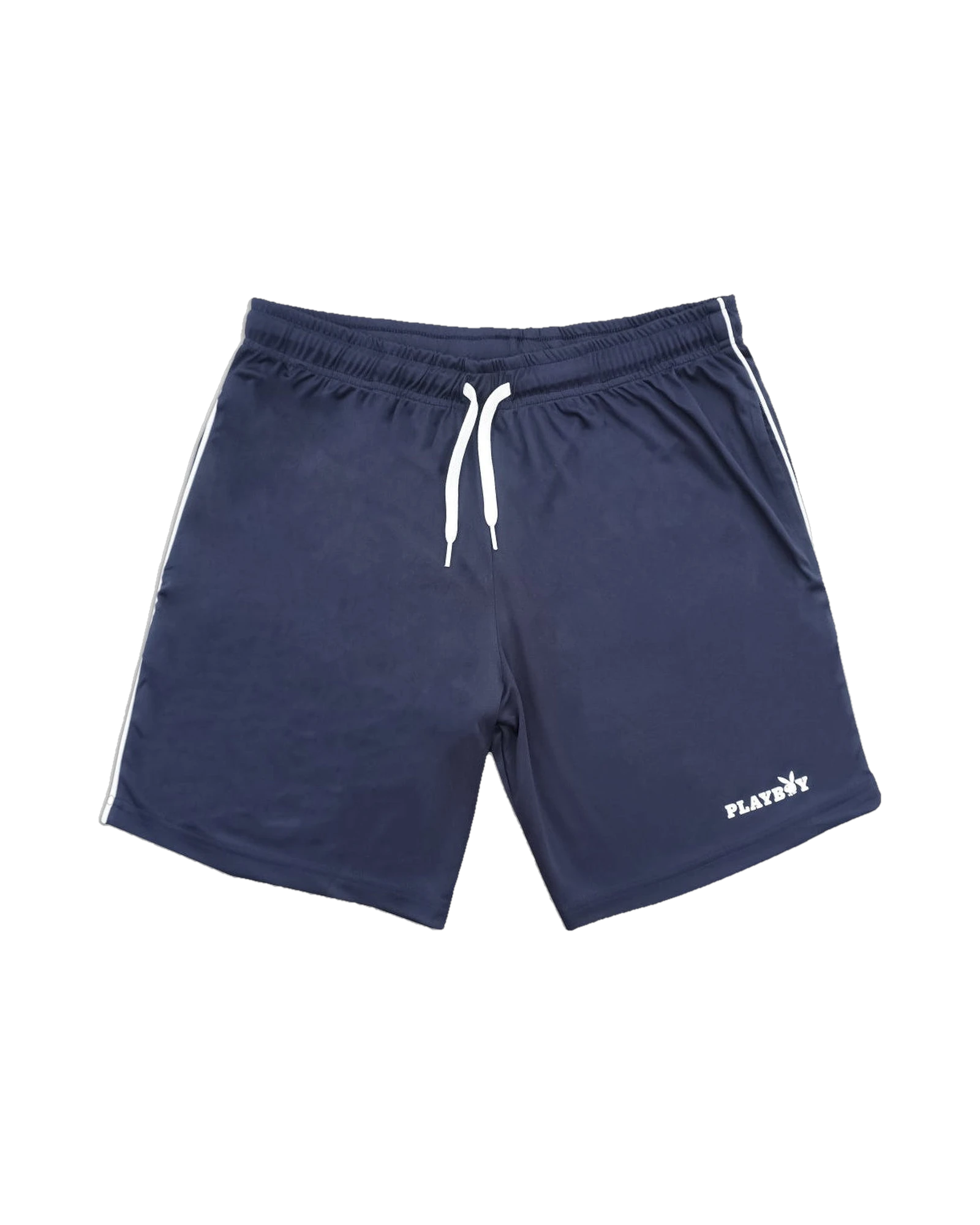 Playboy Logo Short pantaloncini poliestere blu navy