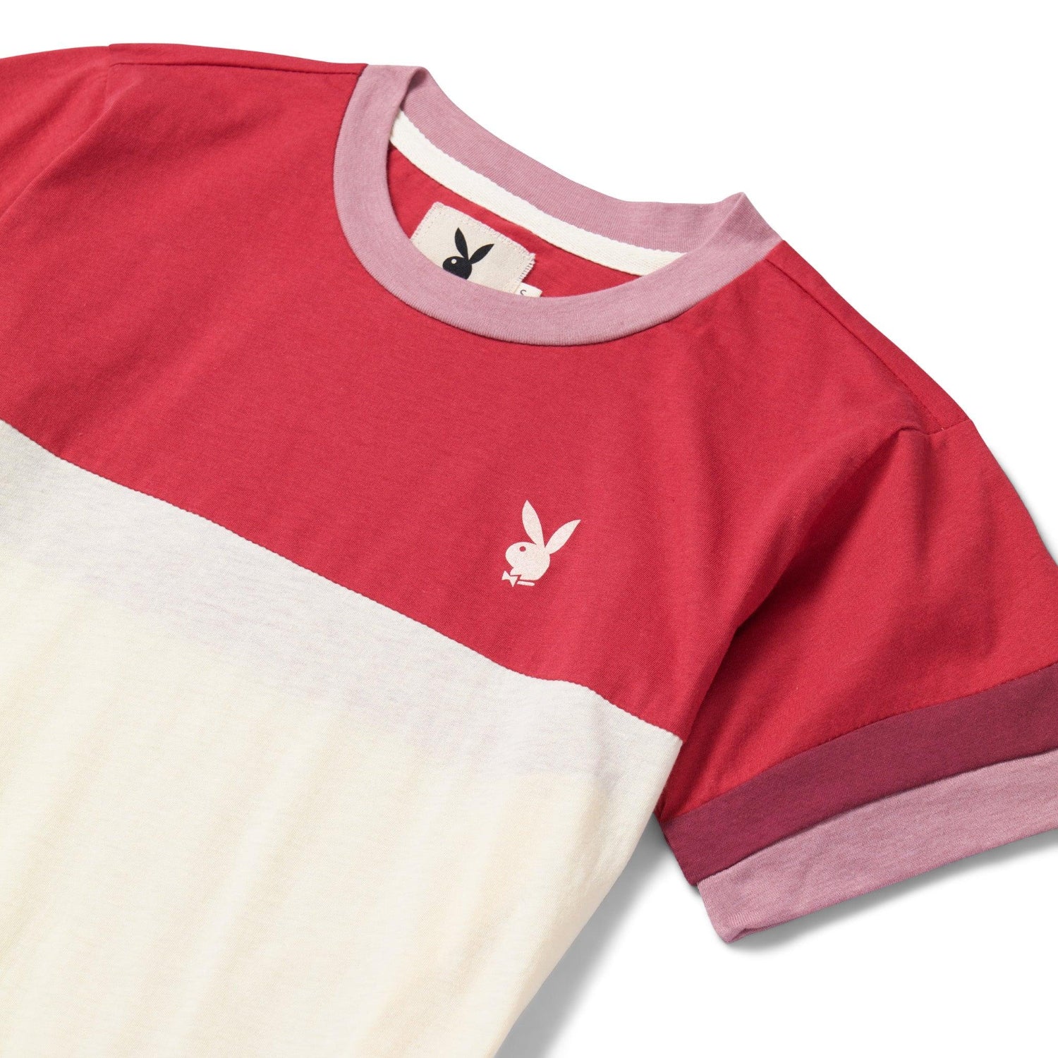 Playboy Summer of Love t-shirt donna cotone bande maniche