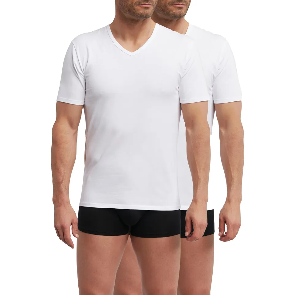 DIM Active Sport T-Shirt Uomo Bianco M Cotone x2