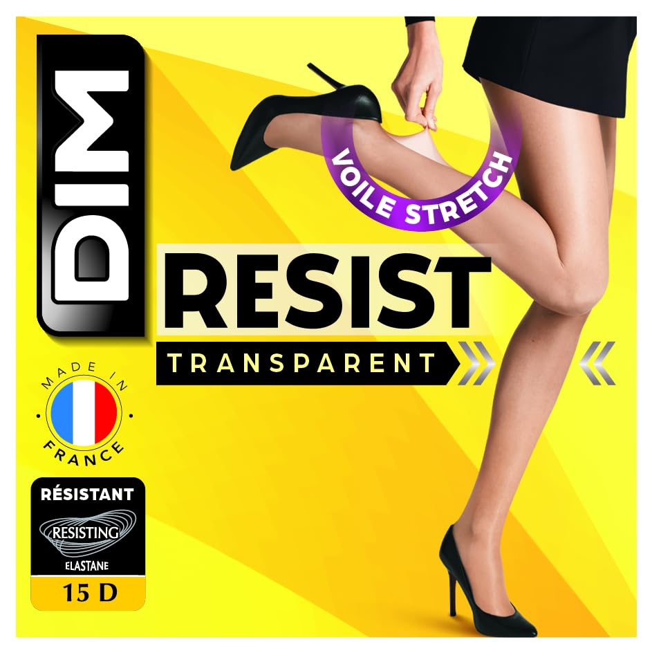 DIM Beauty Resist Collant Donna Velati Beige S x4