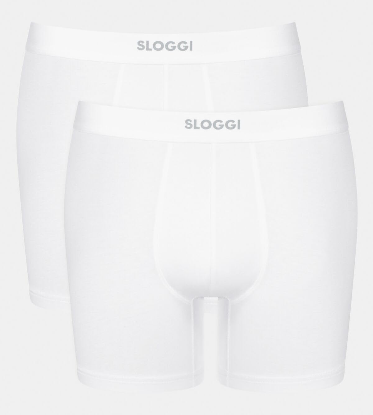 Sloggi Ever Ease Short Uomo Nero 2 Pezzi Cotone