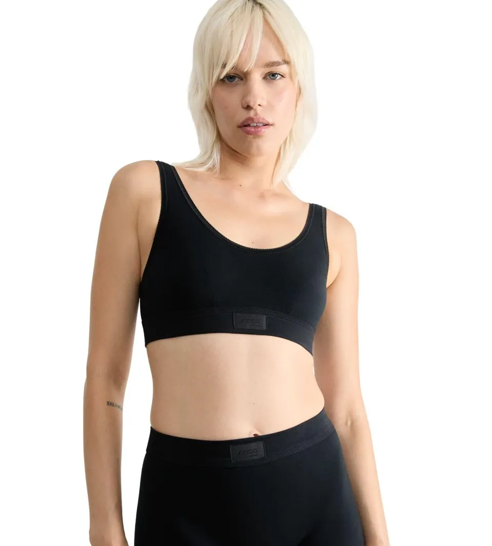 Sloggi Double Comfort Top reggiseno cotone bianco