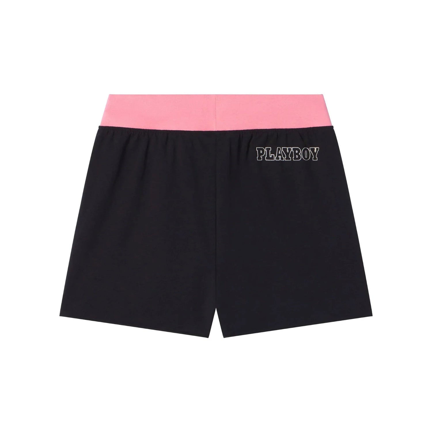 Playboy Logo shorts donna in cotone con tasche
