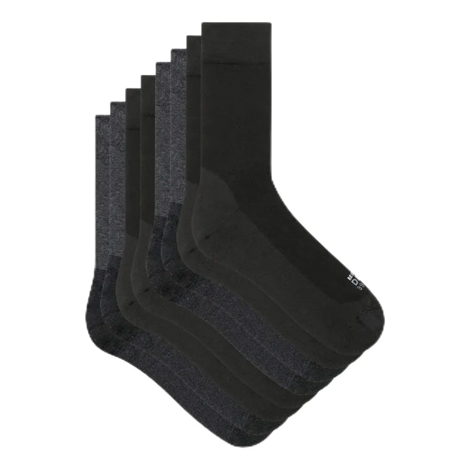 DIM Resistenza Estrema calzini uomo cotone nero x4 39-42