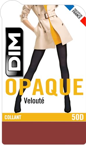 DIM Style Opaque 50D collant rosso x1 opaco