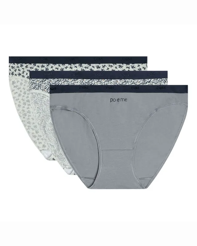 DIM Les Pockets slip donna cotone x3 con tasche