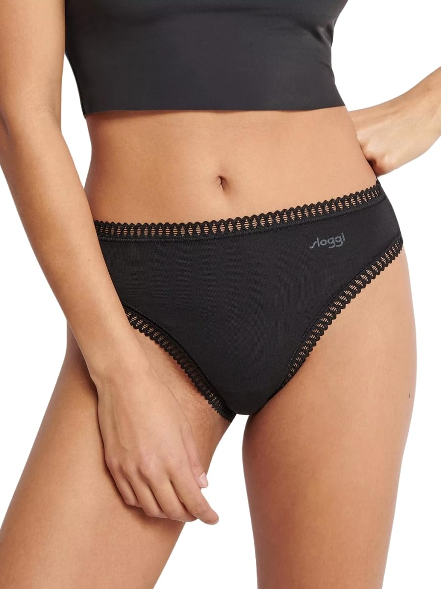 Sloggi Go Crush slip M 3 pezzi blu scuro fantasia