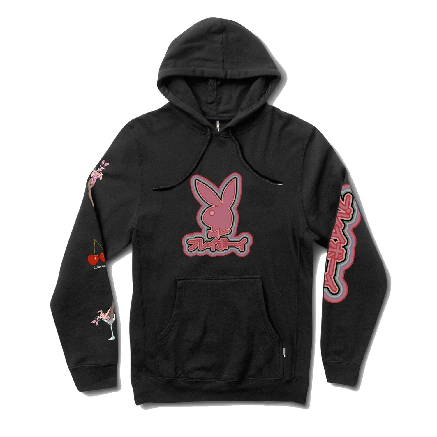 Playboy Tokyo Club 3.0 felpa con cappuccio lilla anime