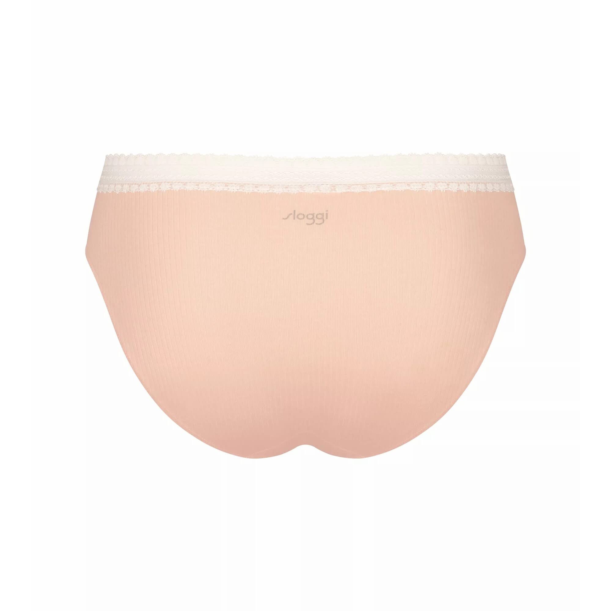 sloggi Go Ribbed Tai slip donna pacco da 2 costa elasticizzata