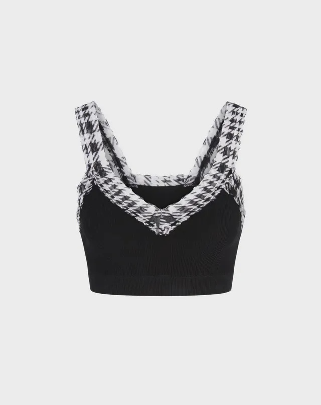 René Rofé Printed Jam reggiseno comfort blu motivo leggero