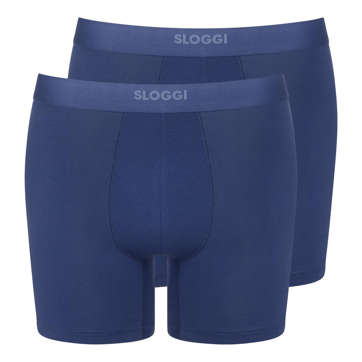 Sloggi Ever Ease Short Uomo Nero 2 Pezzi Cotone