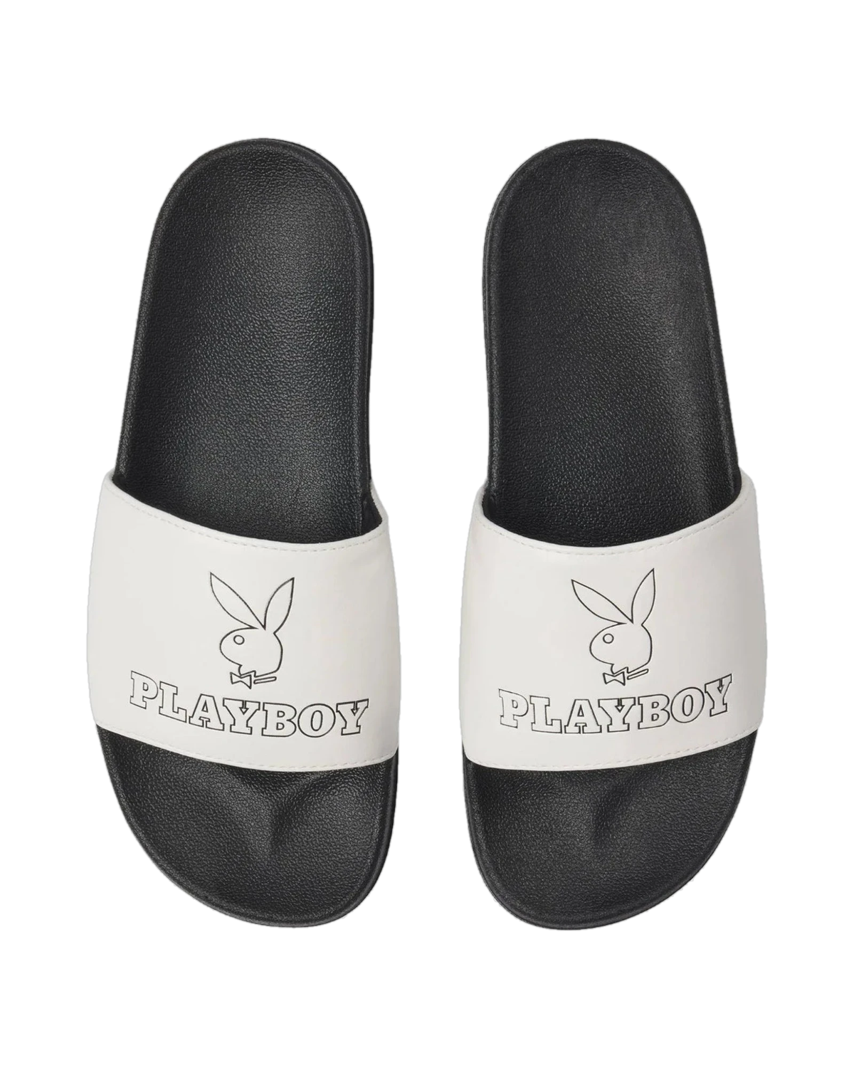Playboy Bunny Slide ciabatte donna rosa ecopelle