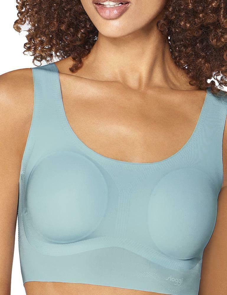 Sloggi Zero Feel Top EX corsetto blu senza cuciture