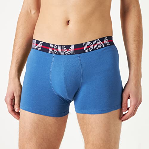 DIM Powerful boxer uomo x4 cotone stretch colorati
