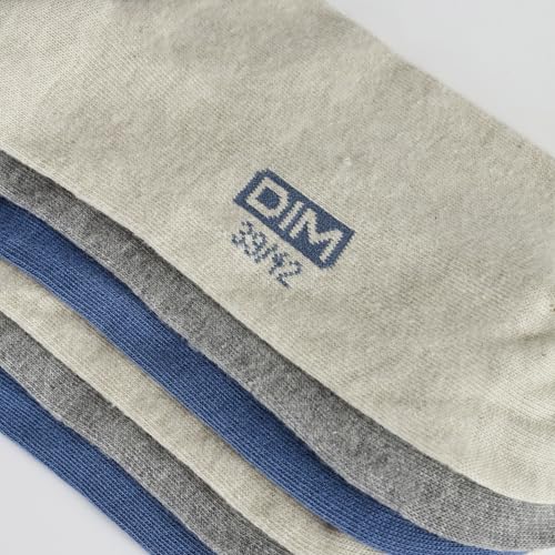 DIM Coton Set 3 Calzini Uomo 43-46 cotone traspirante